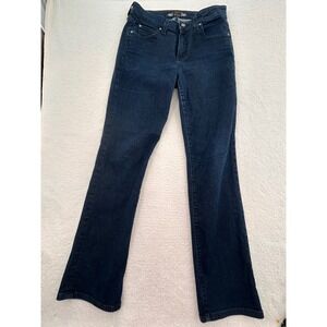 Miraclebody by Miraclesuit Womens Size 8 Bootcut Jeans Dark Wash Indigo Stretch